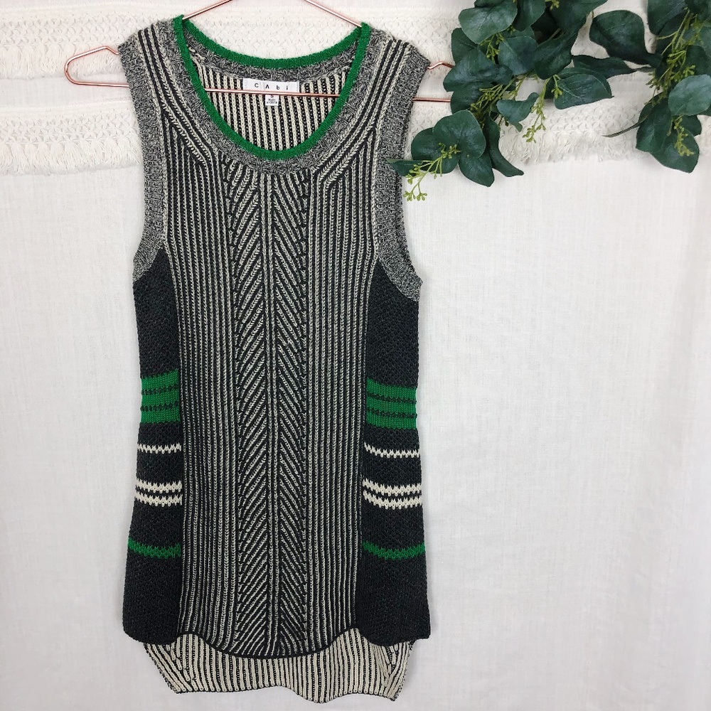 CAbi | Trident Sweater Vest | Style 885 | SZ Small